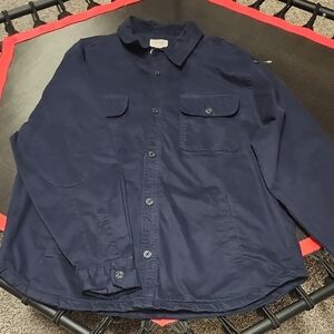 Men's Navy Blue Jacket Jachs 2xl. Nautical Buttons Nwt #5